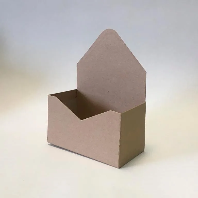 Картонный конверт "Премиум" Крафт/ конверт/16*8*21см/(Россия)