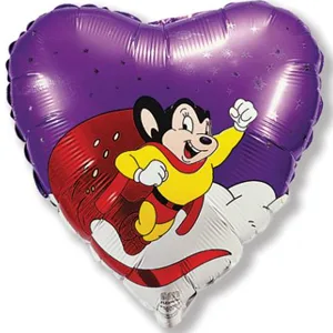 И 18 Сердце Мышонок летящий / 1 шт / (Испания)