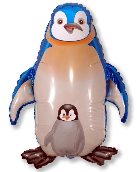 И 36 Пингвин (синий) / Penguin / 1 шт / (Испания)