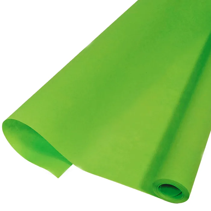 Пергамент флористический Зеленое яблоко/ рулон 50см*10м/(Россия)