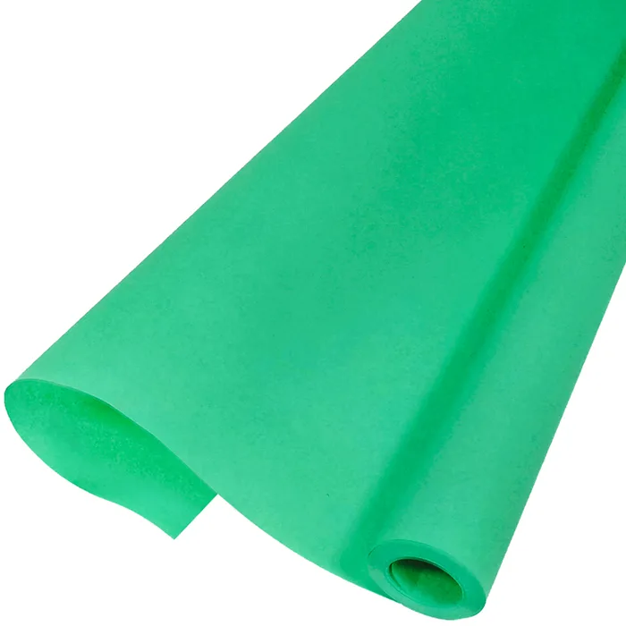 Пергамент флористический Салатовый/ рулон 50см*10м/(Россия)