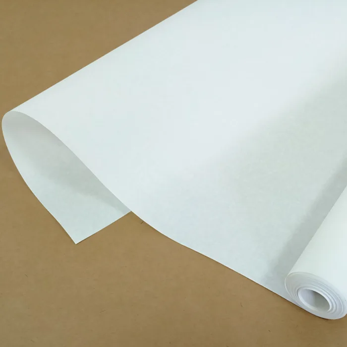 Пергамент флористический Белый/ рулон 50см*10м/(Россия)