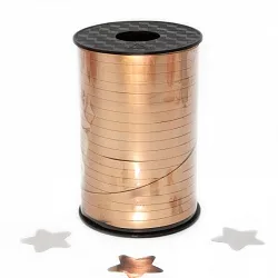 Лента Металлик (0,5 см*250 м) Матовая Бронза/ (Китай)