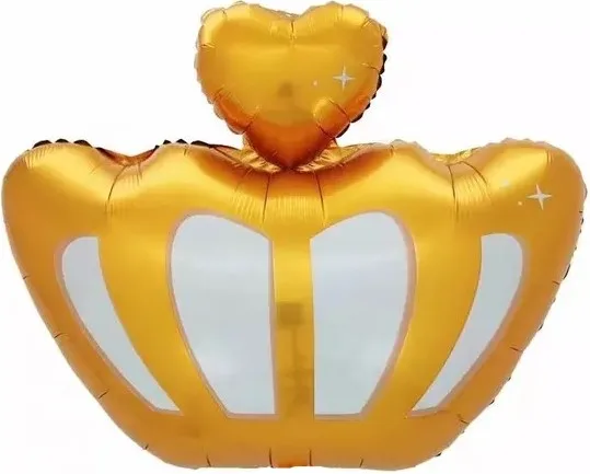 F 26"/66 см Корона, Золото, 1 шт. (Китай)