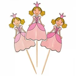 Пики для канапе Принцессы 20 шт.