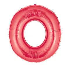 B 40"/102см Цифра "0" красный / Zero / 1 шт / (США)