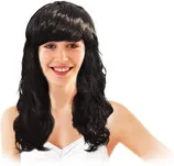 Парик "Романтичный" брюнетка / 1 шт. / Китай