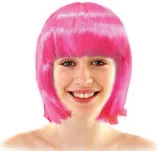 Парик "Каре" Розовый / 1 шт. / Китай