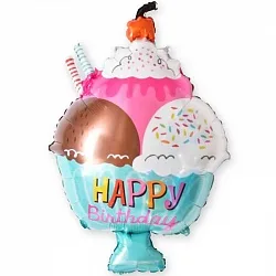 F 28"/71см Мороженое с вишенкой,1 шт.(Китай)