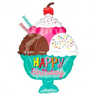 F 14"/36см Мороженое со сливками  1 шт. (Китай)