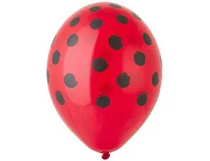 В 14"/36см Горошек, 25 шт.(Бельгия)