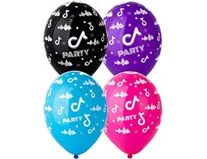 В 14"/36см Блогер Party, 25 шт.(Бельгия)