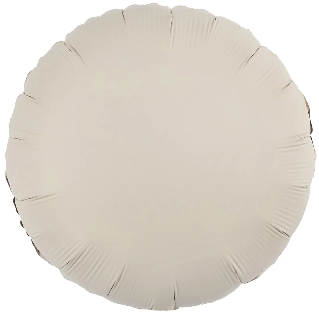 И 18"/46см Круг, Кремовый Латте, Матовый, 1 шт.(Испания)