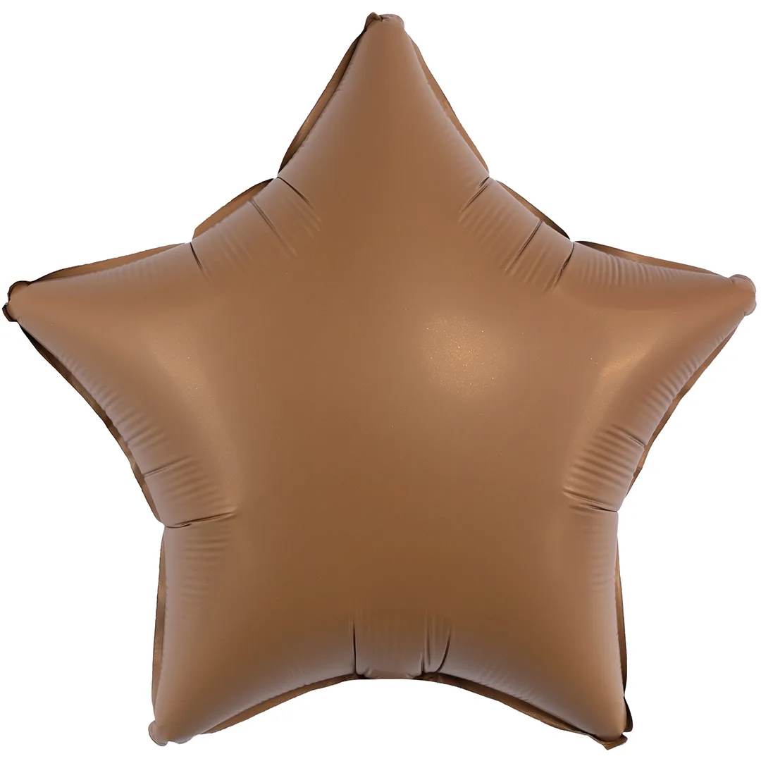И 18"/46см Звезда, Шоколад, Матовый/ 1 шт / (Испания)