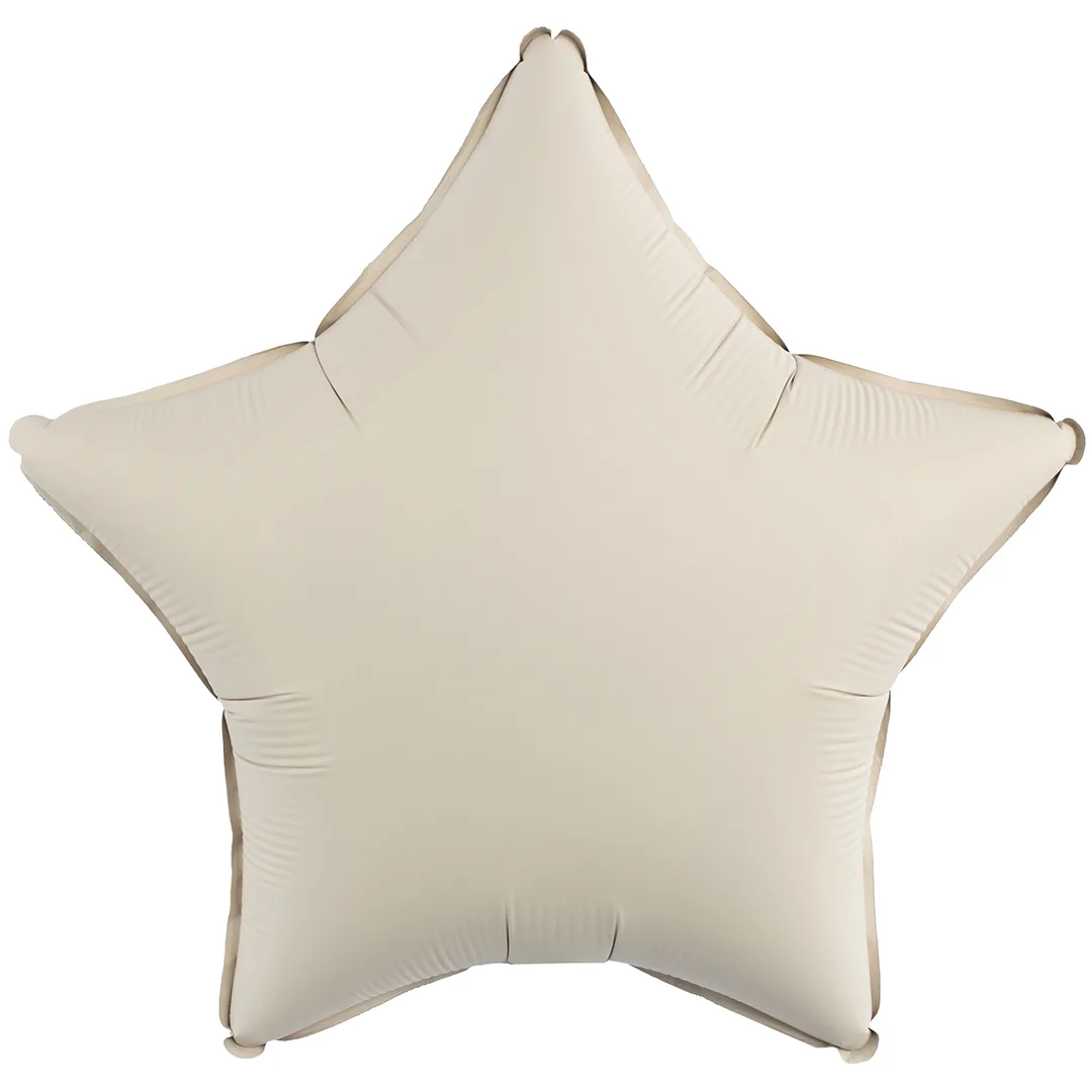 И 18"/46см Звезда, Кремовый Латте, Матовый / 1 шт / (Испания)