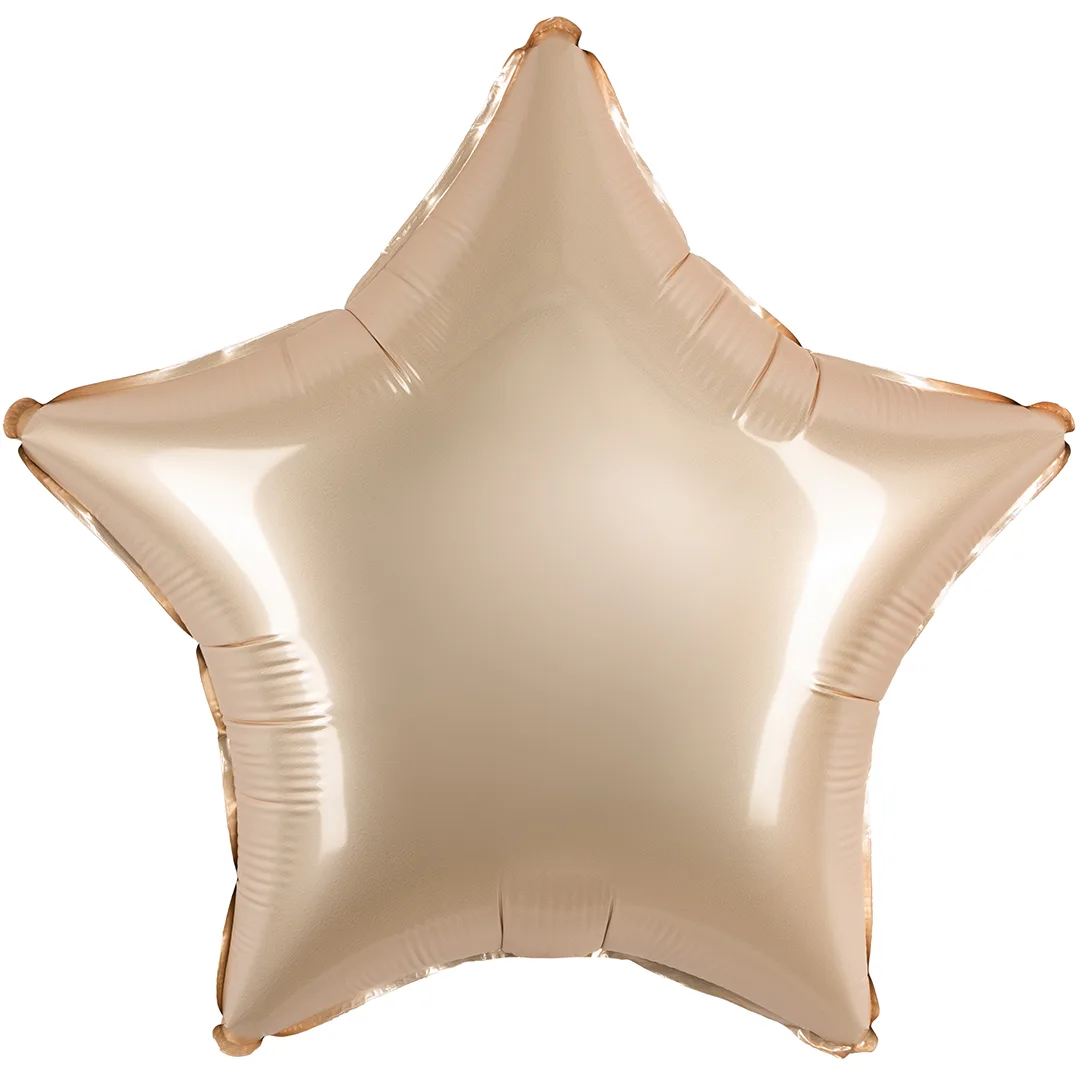 И 18"/46см Звезда, Звездное Золото, Матовый, 1 шт.(Испания)