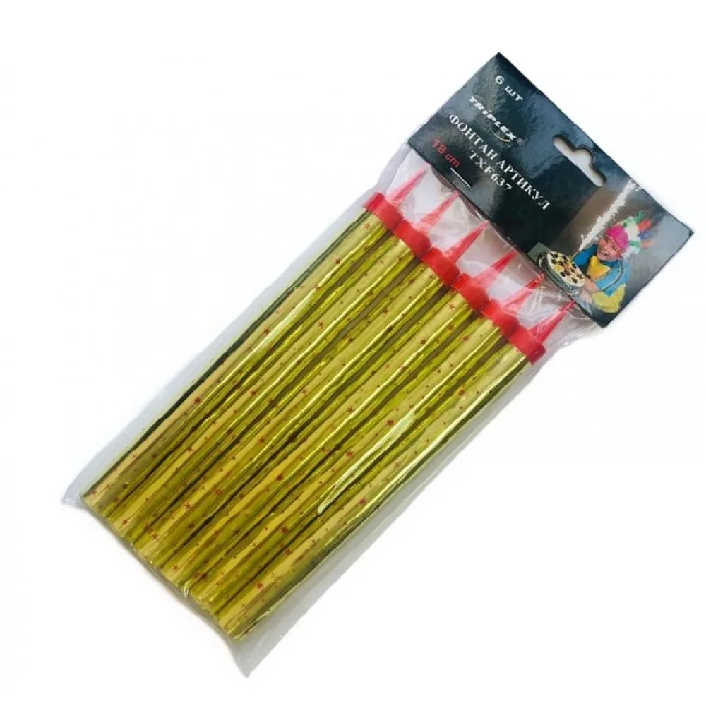 Фонтаны в торт 22 см / упак. 6 шт.