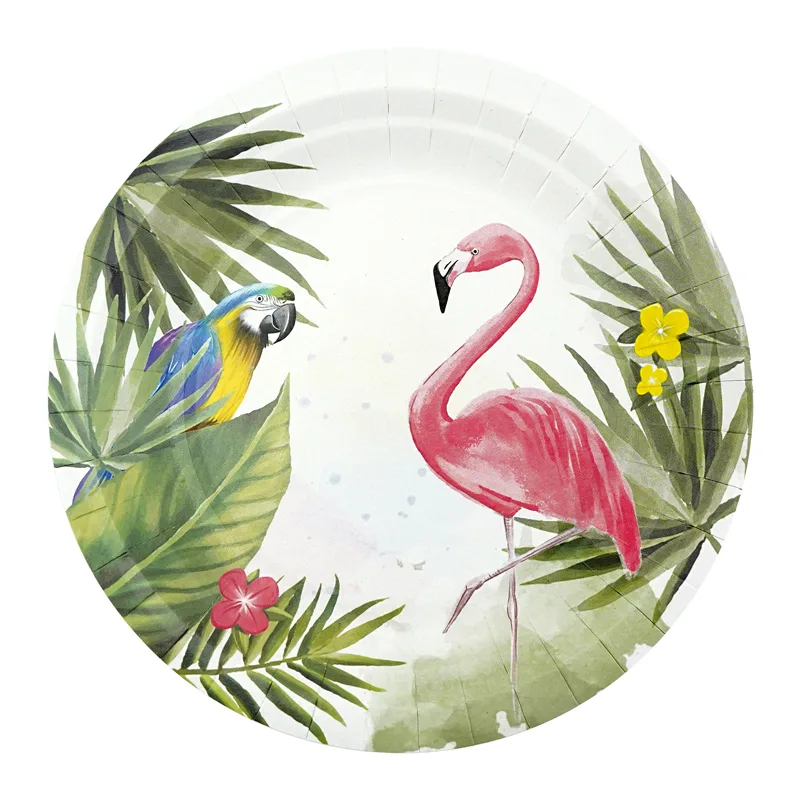 Тарелки "Летняя вечеринка"  18см. / уп. 6 шт.