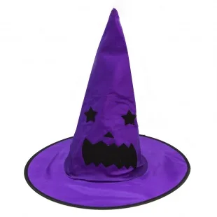 Волшебная шляпа на Хэллоуин, Фиолетовый, 1 шт.