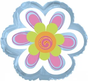 С 14  Маргаритка, голубой/ 1 шт /(США)