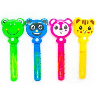 Мыльные пузыри Зверята, Трещалка, Ассорти, 30 мл,