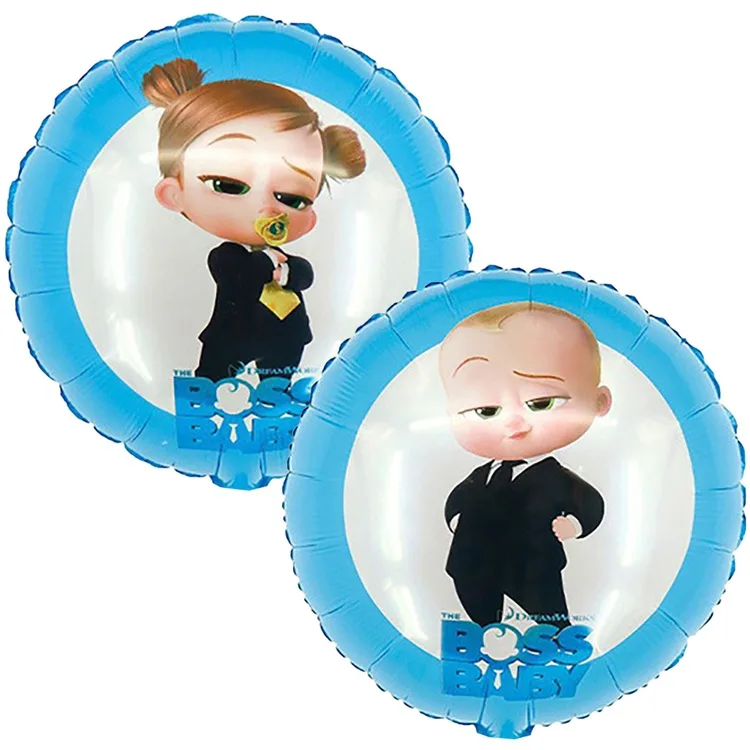 К 18" Круг Малыш Босс позирующий/1 шт./(Китай)