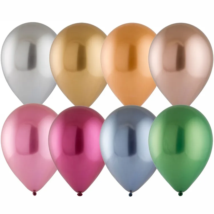 Э 12"/888 Хром Сатин Ассорти/ 50 шт.(Малайзия)