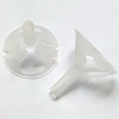 Зажим для шарика универсальный БЕЛЫЙ  / 100 шт /