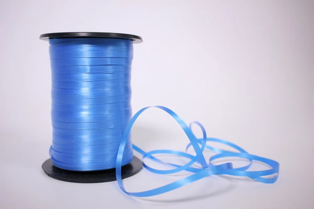 Лента бобина 0,5 см / 500 м Синяя (Россия)