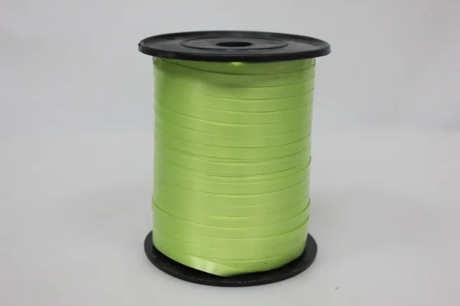 Лента бобина 0,5 см / 500 м Салатовая (Россия)