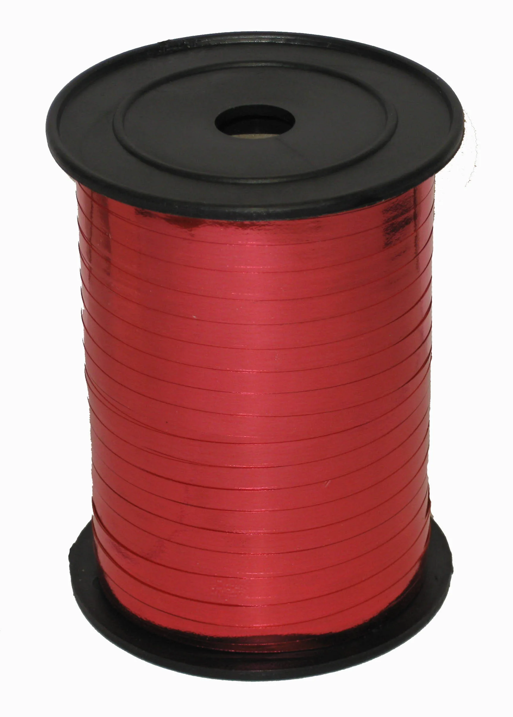 Лента металл бобина 0,5 см / 250 м Красная (Россия)