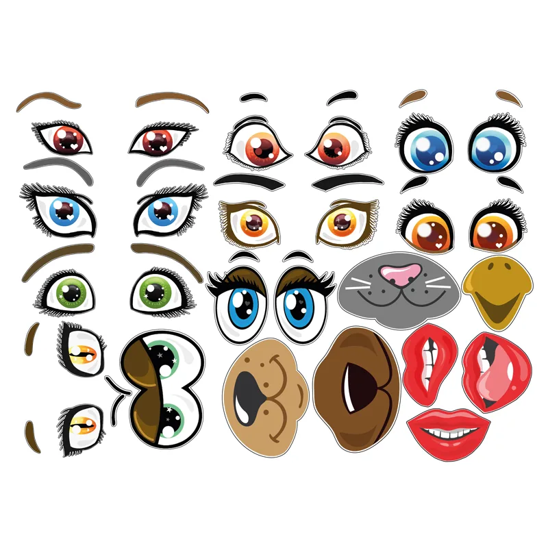 Наклейка "Глазки"