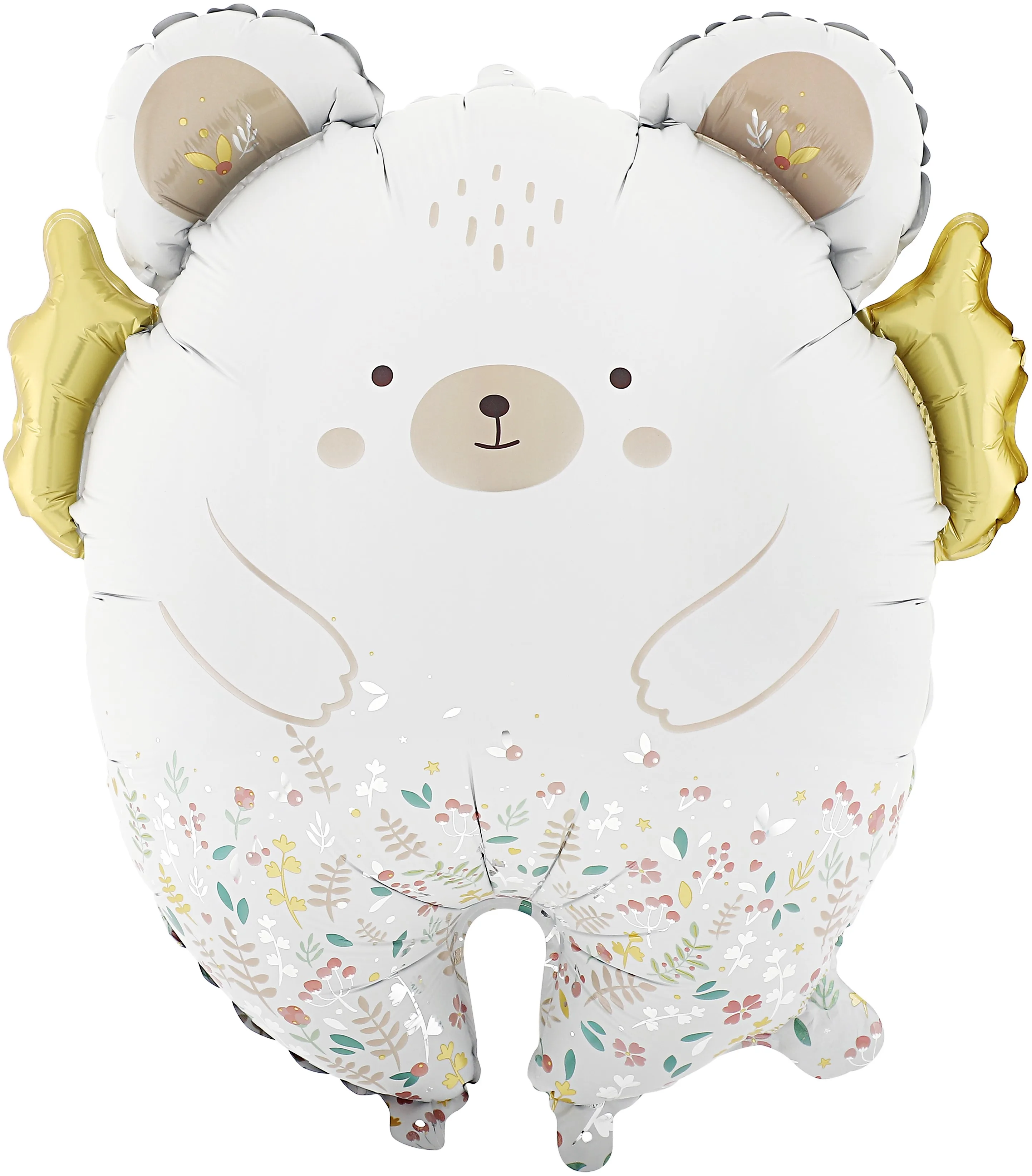 F 23"/58 см Мишка с золотыми крылышками, 1 шт. в уп. (Китай)