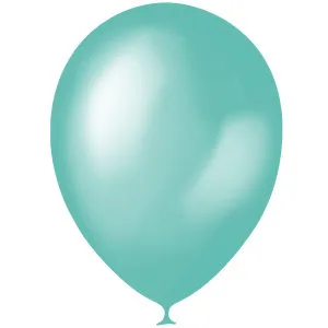 М 12"/30см Металлик AQUE BLUE 639 уп. 100 шт.