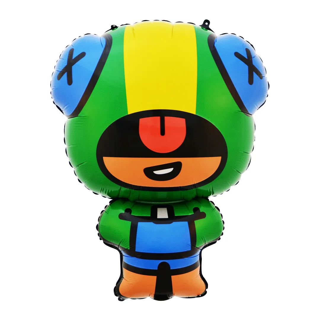 F 34"/86см Бравл Старс, Леон, 1 шт. в упак.  /Китай