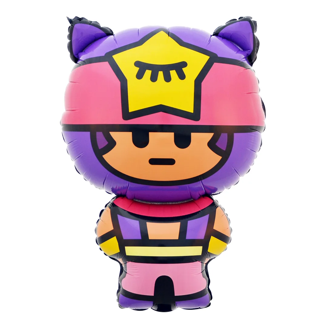 F 34"/86см Бравл Старс, Сэнди, 1 шт. в упак. /Китай