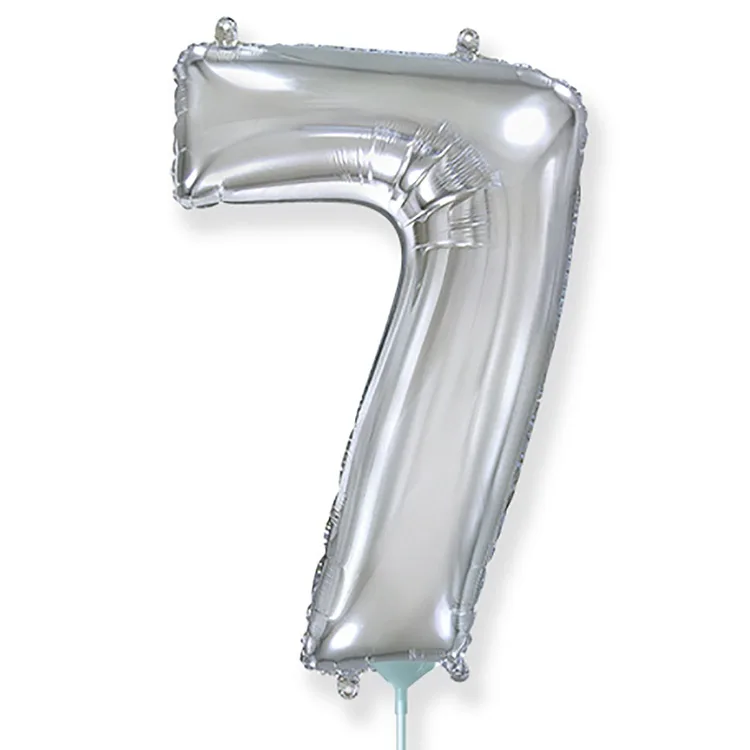 И 16"/41 см  Цифры "7" Silver / 1 шт. / Испания /