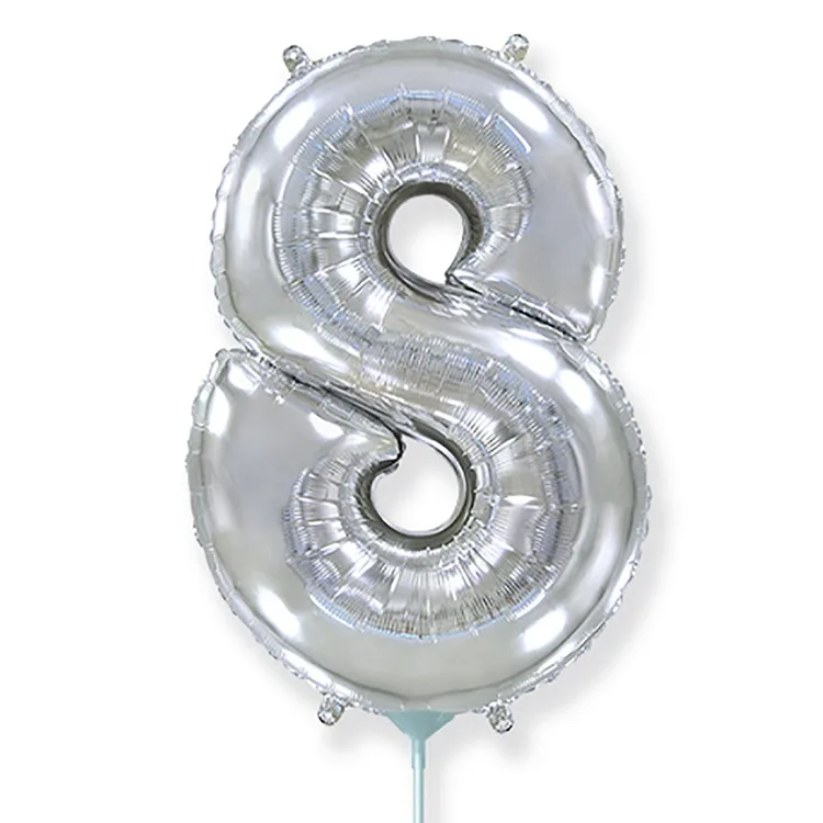 И 16"/41 см  Цифры "8" Silver / 1 шт. / Испания /