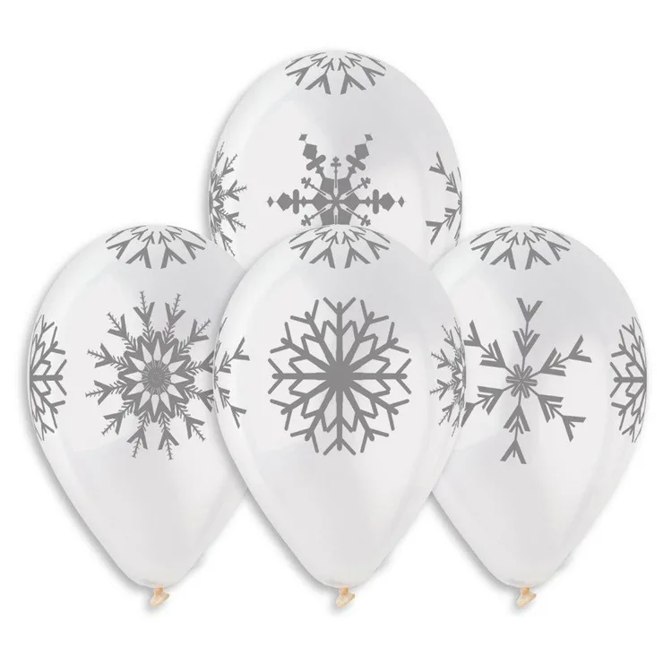 G 12"/30см Снежинки, 25 шт.(Италия)