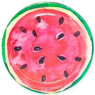 Тарелки (18 см.) Арбуз (6 шт.)