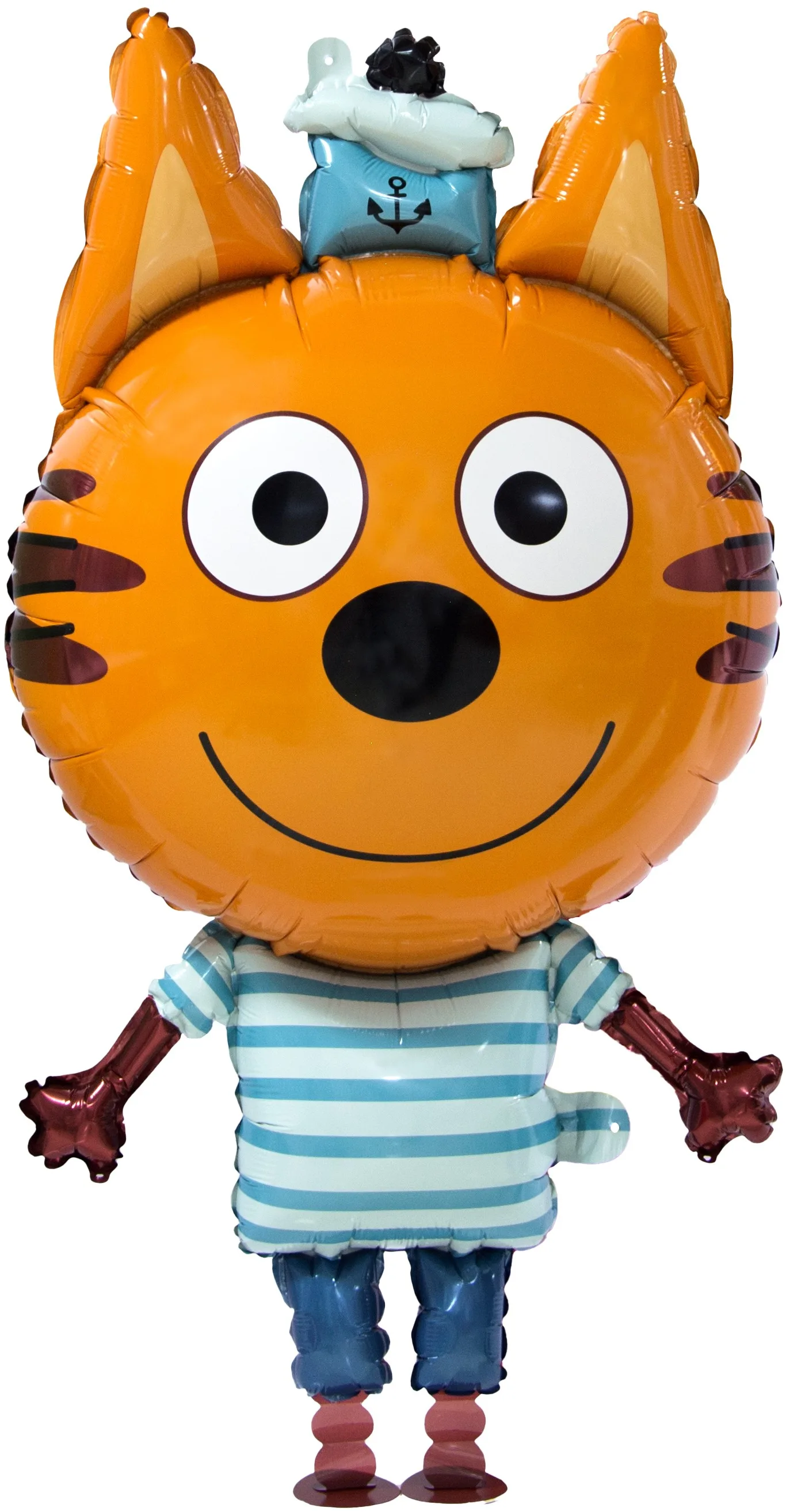 F 39"/99 см Ходячая Фигура, Три Кота, Коржик, 1 шт. в уп. (Китай)