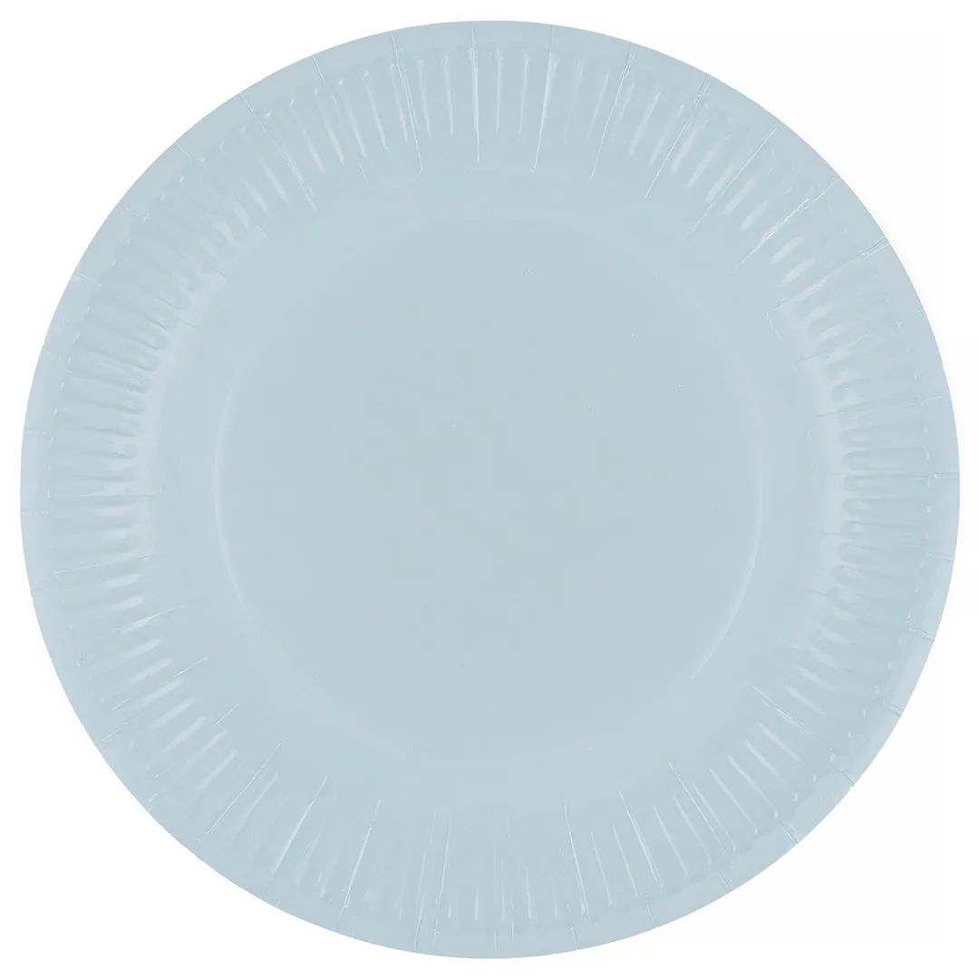 Тарелки (9''/23 см) Мастхэв, Голубой, 6 шт.