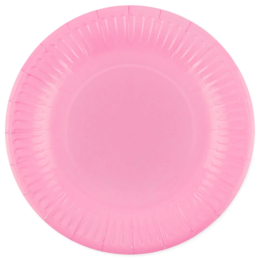 Тарелки (7''/18 см) Мастхэв, Розовый, 6 шт.