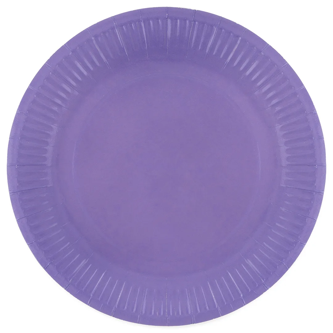 Тарелки (9''/23 см) Мастхэв, Сиреневый, 6 шт.
