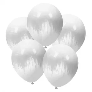 О 12''/30 см Браш, Белый, кристалл, 5 шт. . (Турция)