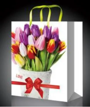 Пакет подарочный "Букет за 2000"  XXL / 1 шт.