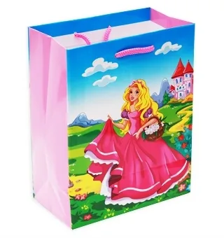 Пакет подарочный  Принцесса 18 х 23 х 10