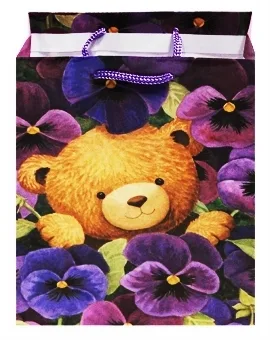 Пакет подарочный Милый мишка 18 х 23 х 10