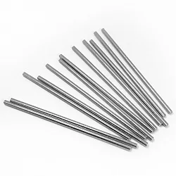 Трубочки для коктейлей, Серебро Металл, 12 шт.