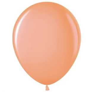 ВВ 12"/30см Персиковый, Пастель, 100 шт.(Малайзия)